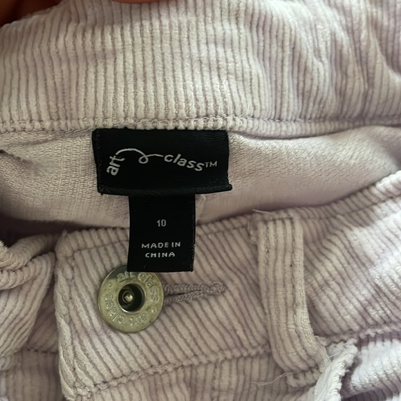 Purple corduroy shorts - Picture 2 of 3